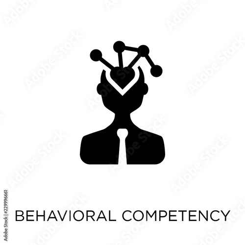 Behavioral competency icon. Behavioral competency symbol design from Time managemnet collection. Simple element vector illustration. Can be used in web and mobile.