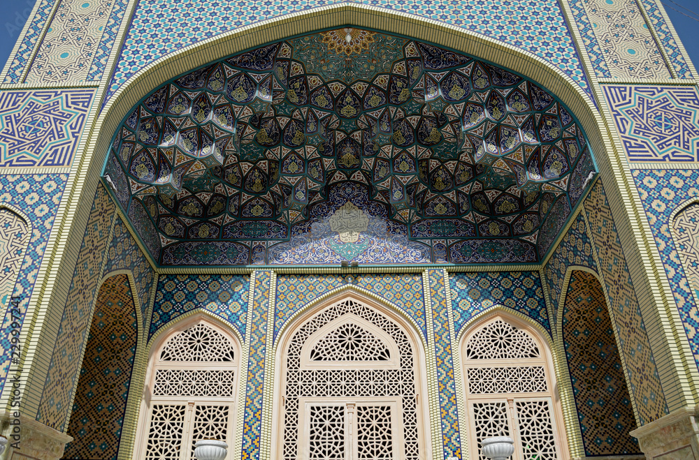 Imamzadeh in the old city, Kashan, Iran