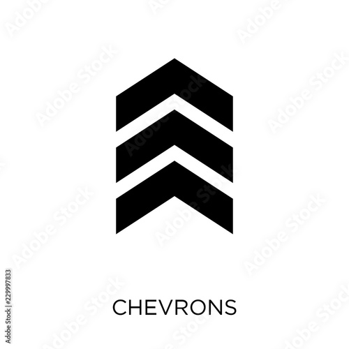 Wallpaper Mural chevrons icon. chevrons symbol design from Army collection. Simple element vector illustration. Can be used in web and mobile. Torontodigital.ca