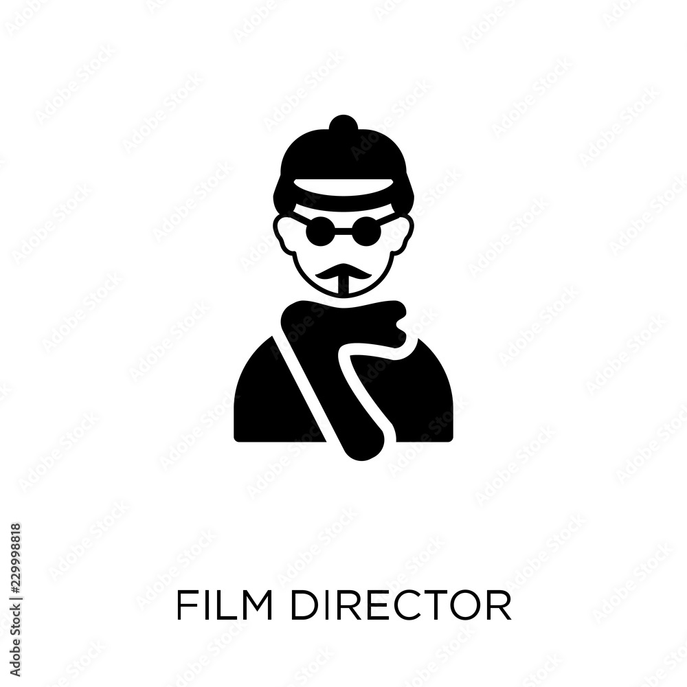 Film director icon. Film director symbol design from Cinema collection.