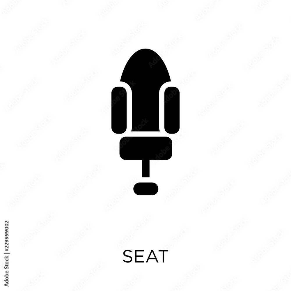 Seat icon. Seat symbol design from Cinema collection. Seat icon. Seat symbol design from Cinema collection.