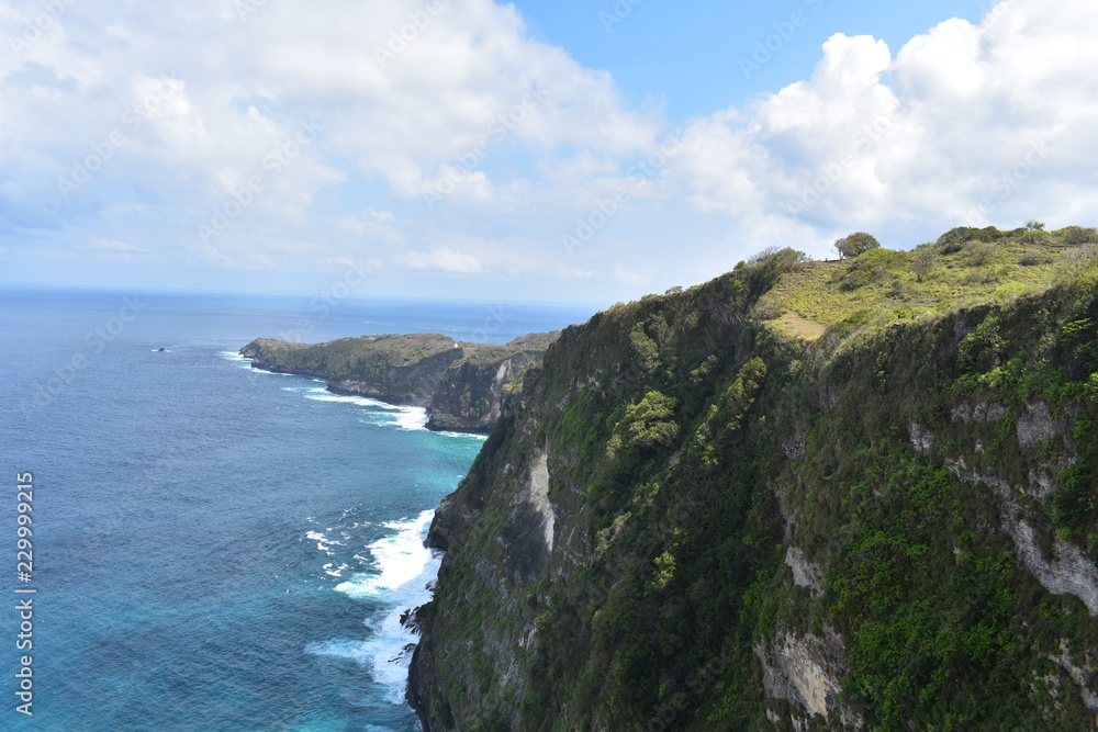 Cliff in Nusa Penida