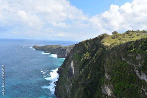 Cliff in Nusa Penida