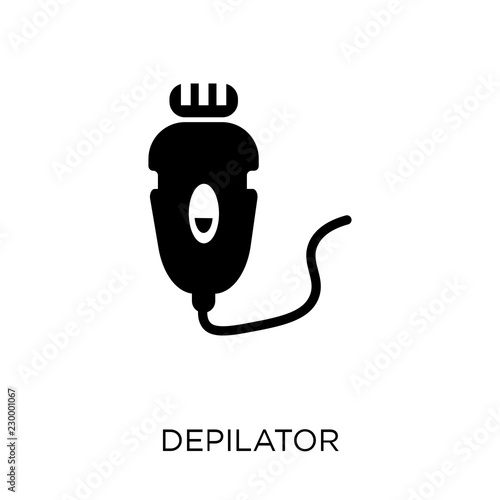 Depilator icon. Depilator symbol design from Hygiene collection.