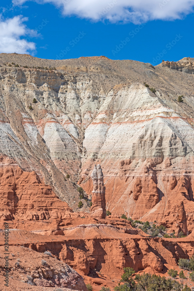 Colorful High Desert Ridge in Early Spring