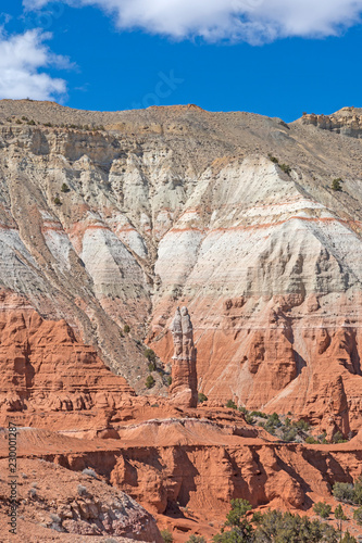 Colorful High Desert Ridge in Early Spring