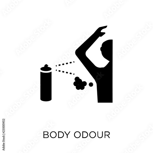 body odour icon. body odour symbol design from Hygiene collection.