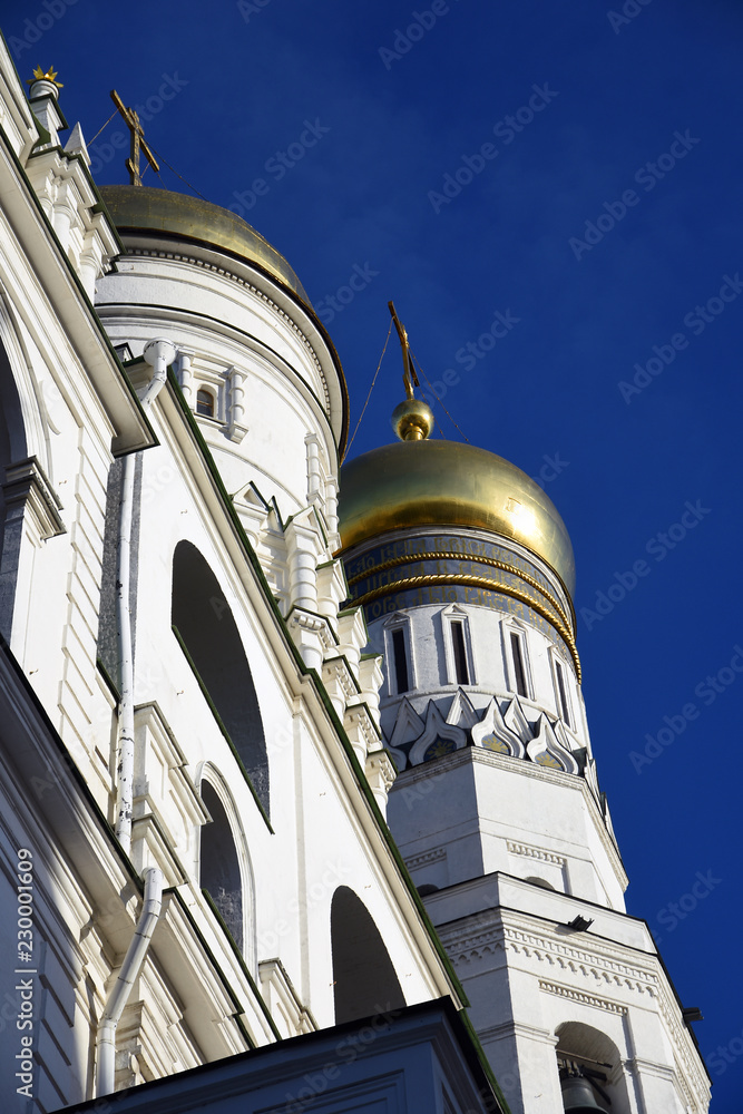 Fototapeta premium Ivan Great bell tower of Moscow Kremlin.