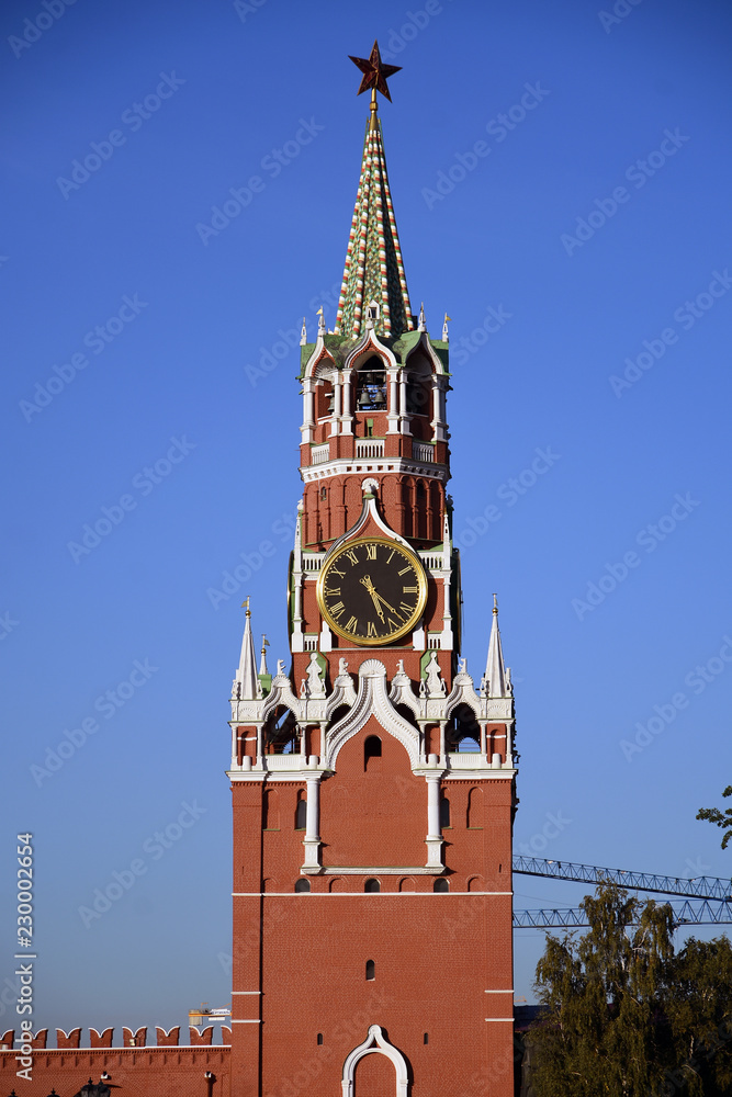 Architecture of Moscow Kremlin. Color photo. Architecture of Moscow Kremlin. Color photo.