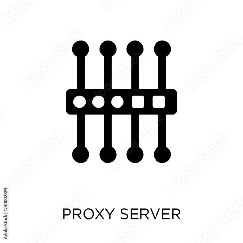 Vecteur Stock proxy server icon. proxy server symbol design from Networking  collection. | Adobe Stock