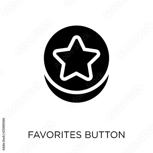 Favorites Button icon. Favorites Button symbol design from Web navigation collection.