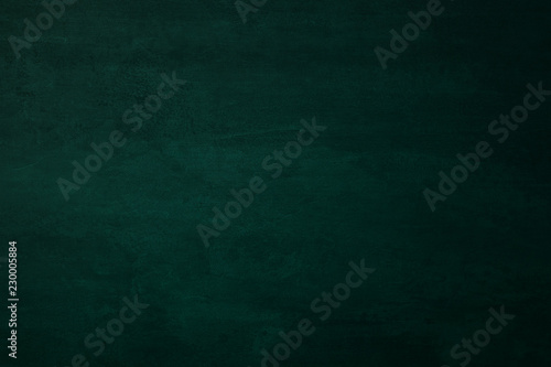 Empty green chalkboard or school board background and texture, education and back to school concept.