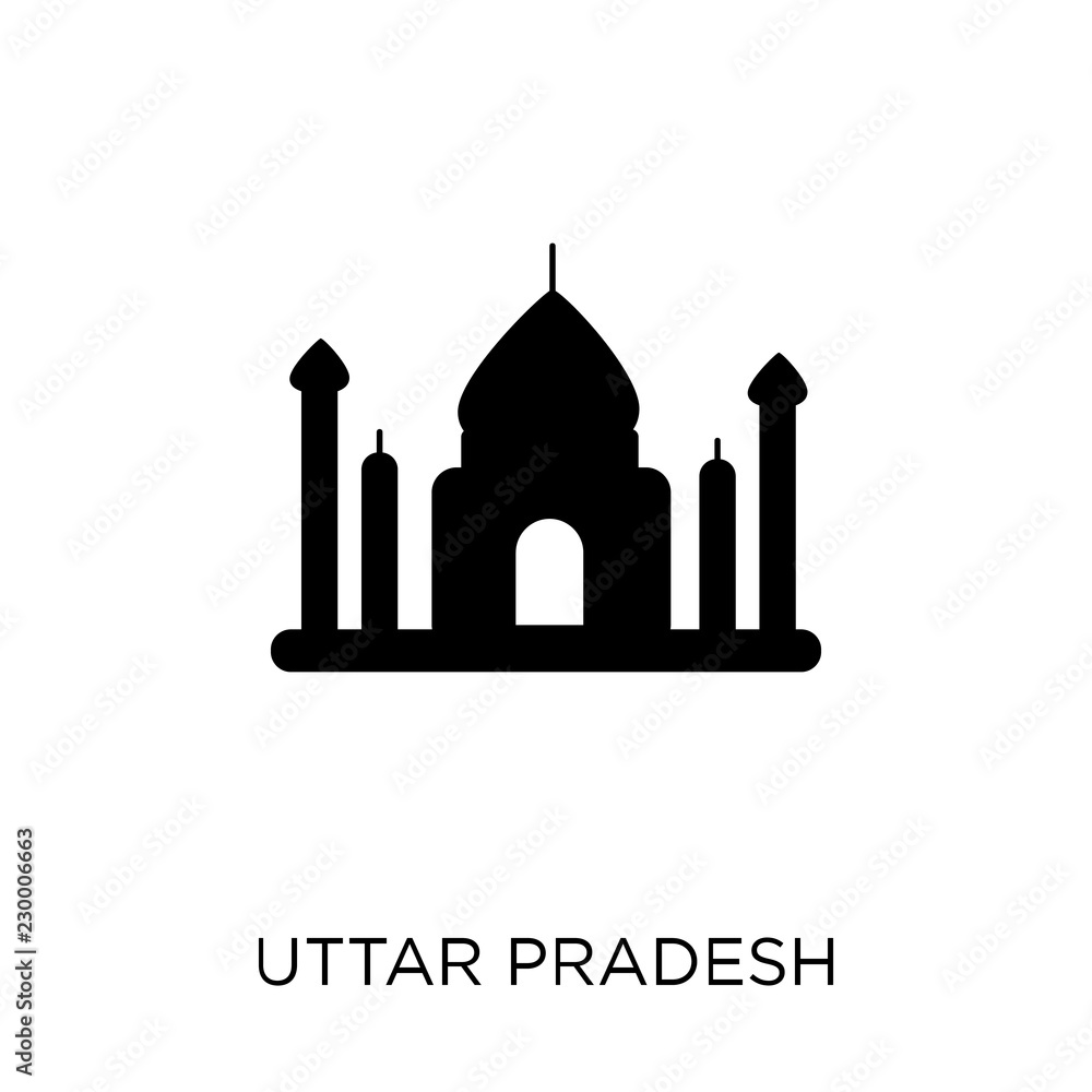 uttar pradesh icon. uttar pradesh symbol design from India collection.