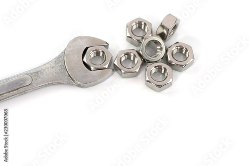 Wrench tool and steel nut