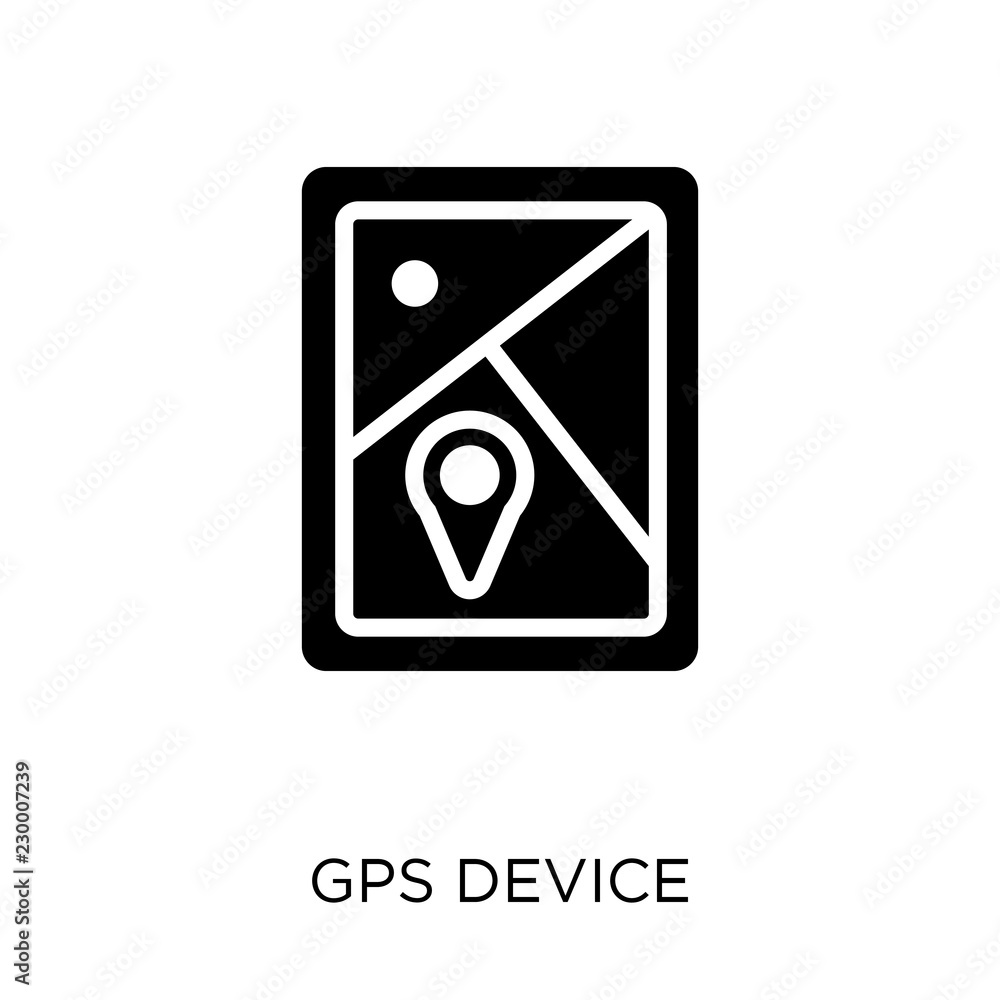 Gps device icon. Gps device symbol design from Maps and locations collection. Gps device icon. Gps device symbol design from Maps and locations collection.