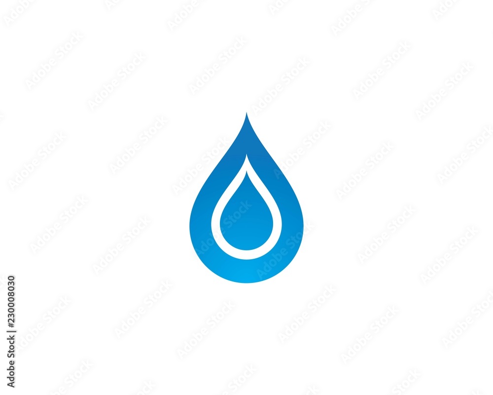 water drop Logo Template water drop Logo Template