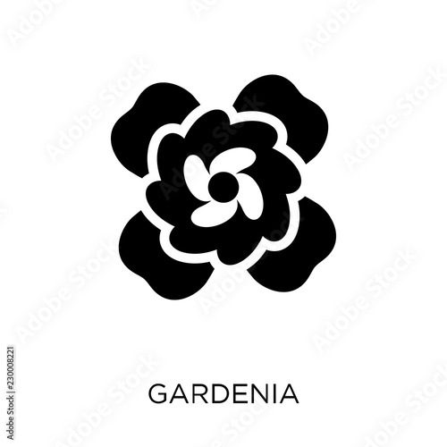 Gardenia icon. Gardenia symbol design from Nature collection.