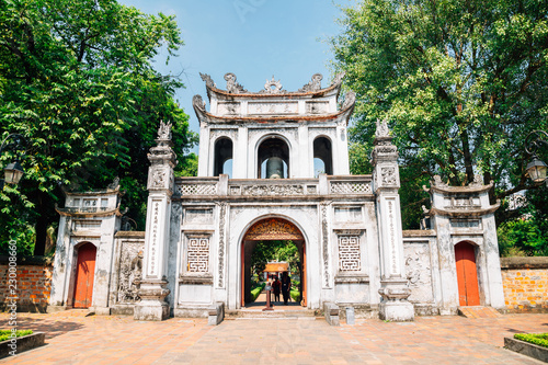 Temple of literature in Hanoi, Vietnam