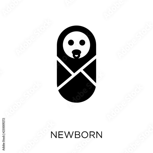 Newborn icon. Newborn symbol design from People collection.