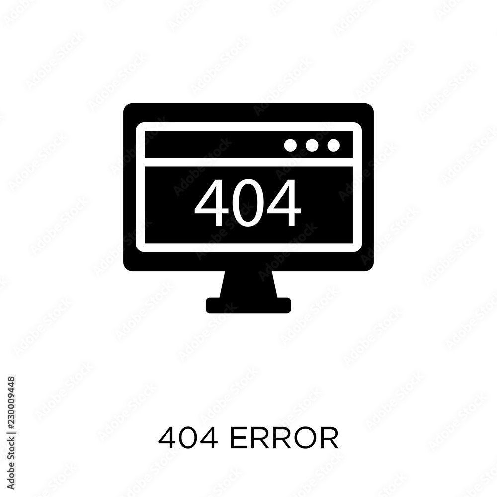 404 error icon. 404 error symbol design from Programming collection. 404 error icon. 404 error symbol design from Programming collection.