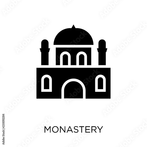 Monastery icon. Monastery symbol design from Religion collection.