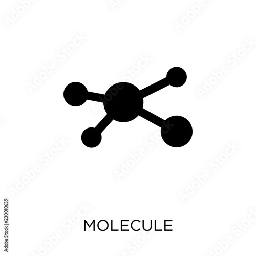Molecule icon. Molecule symbol design from Science collection.
