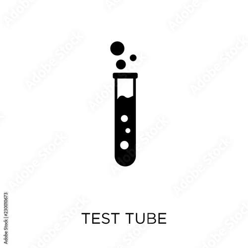 Test tube icon. Test tube symbol design from Science collection.