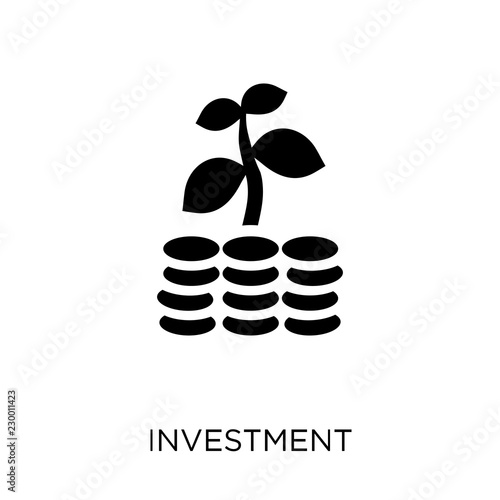 Investment icon. Investment symbol design from Startup collection.