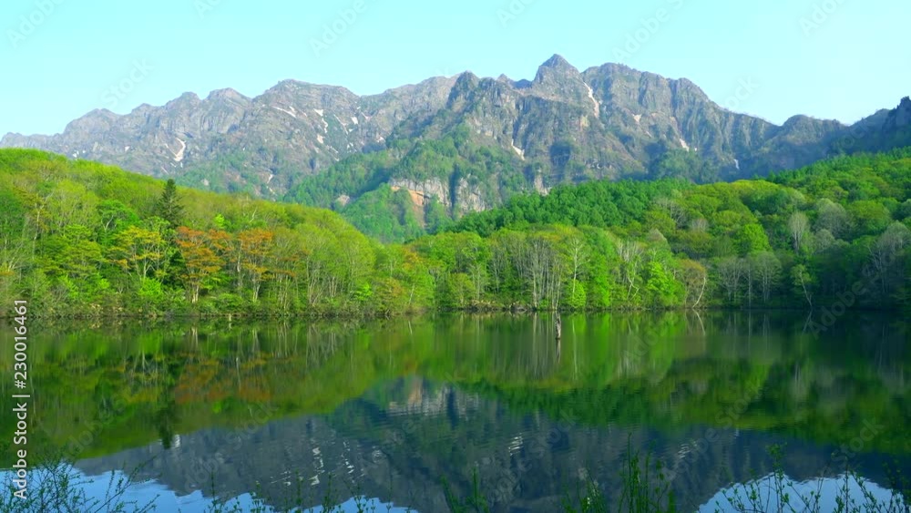 Kagami-ike (Mirror Pond), Nagano, Japan
