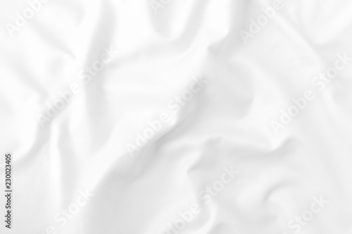 White fabric texture. For the pattern in advertising design or as a background image.