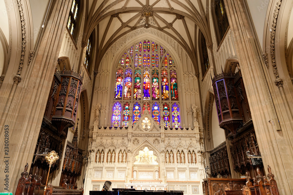 Saint Patrick's Old Cathedral oder Old St. Patrick's, Lower Manhattan, Manhattan, New York, USA, Nordamerika