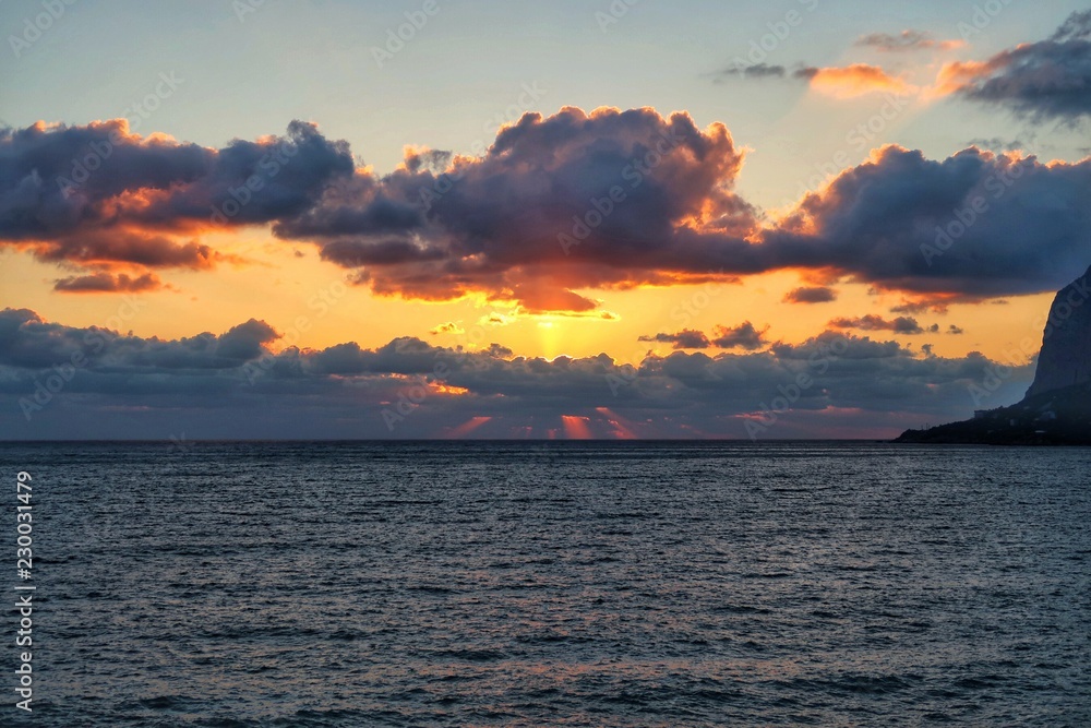 Obraz premium sunset