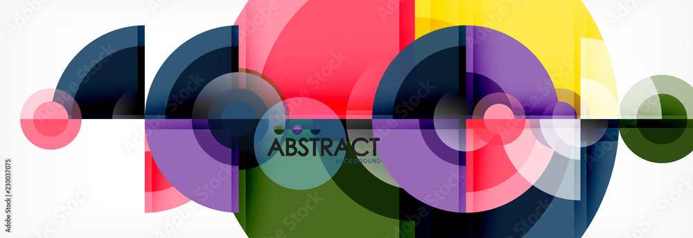 Circle abstract background Circle abstract background