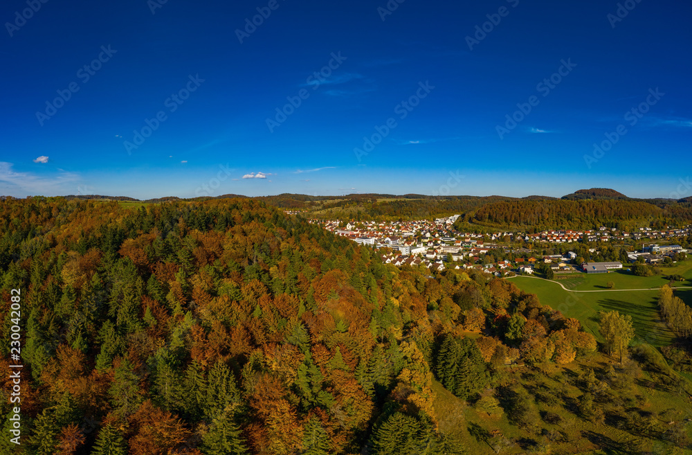 Naklejka premium Herbst auf der Schwäbischen Alb