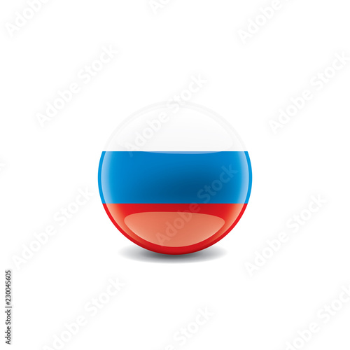 Russia flag, vector illustration on a white background Free Download Russia flag, vector illustration on a white background - GFXLoad