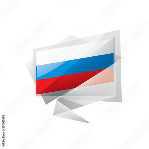 Free Download Russia flag, vector illustration on a white background - GFXLoad