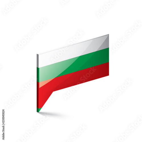 Bulgaria flag, vector illustration on a white background Free Download Bulgaria flag, vector illustration on a white background - GFXLoad