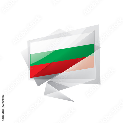 Free Download Bulgaria flag, vector illustration on a white background - GFXLoad