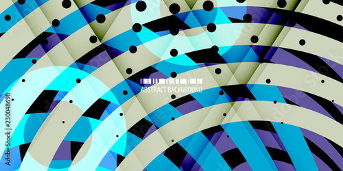 Geometric colorful abstract background