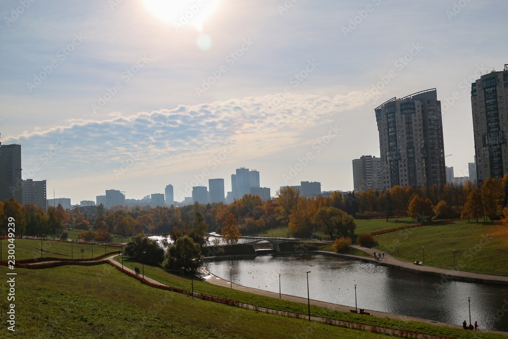 Obraz premium View on the park