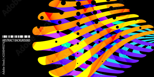 Geometric colorful abstract background