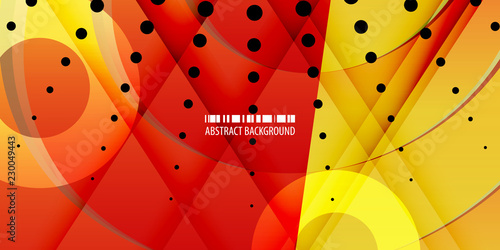 Geometric colorful abstract background