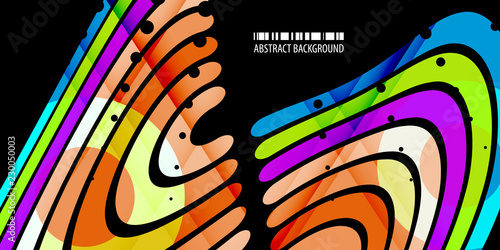 Geometric colorful abstract background