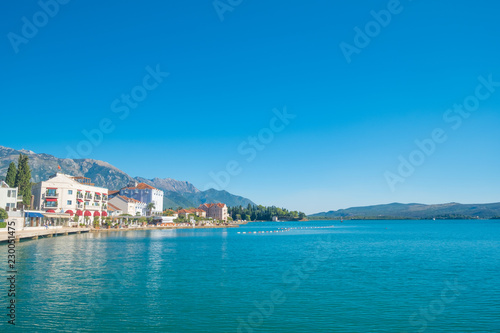 Montenegro. Embankment of Tivat city. © savantermedia