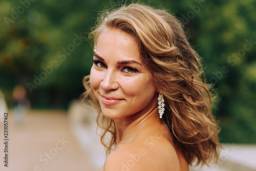 woman, pink, dress, young, beautiful, spring, flower, flowers, girl, model, garden, beauty, sun, park, white, hair, fashion, female, brunette, nature, tree, happy, summer, women, smile, makeup, outdoo