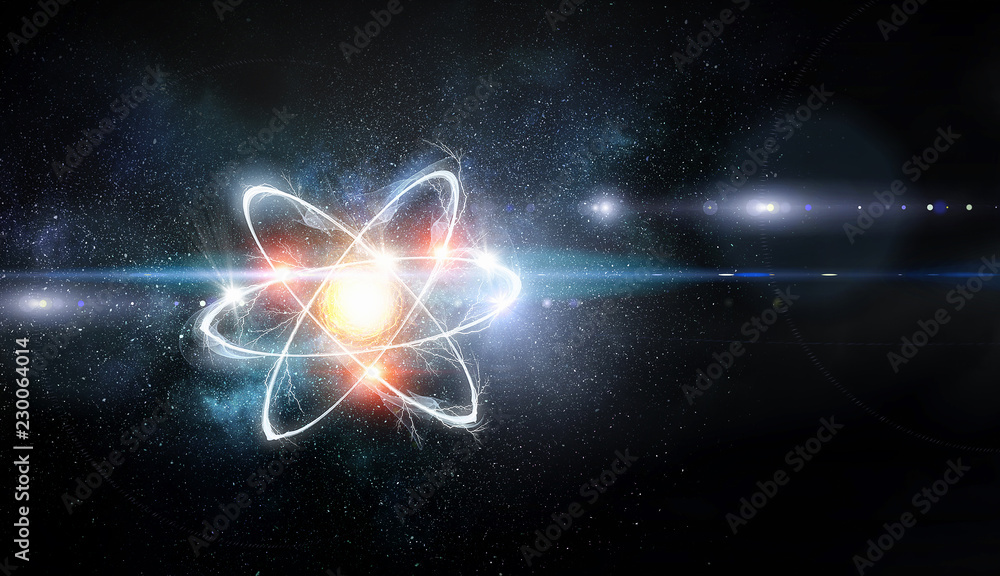 Obraz premium Astronomy concept backdrop