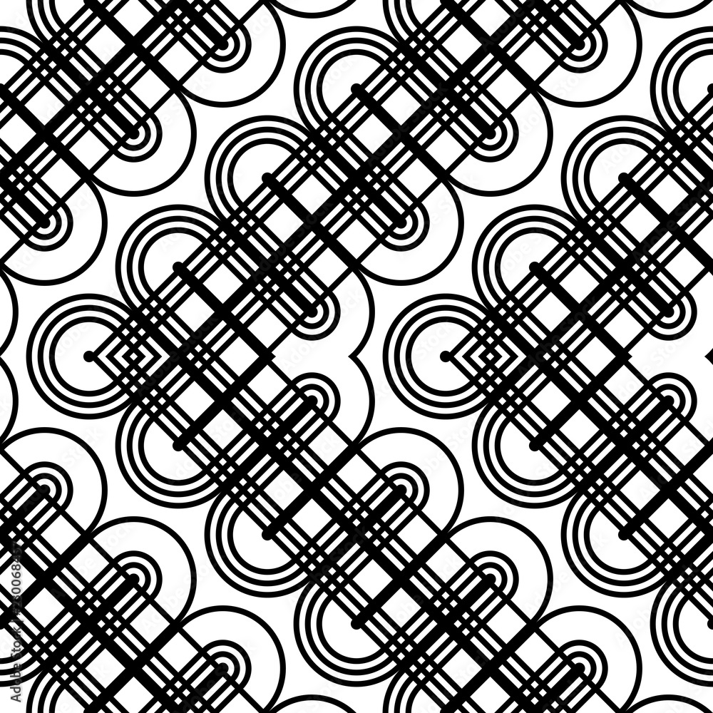 Design seamless monochrome zigzag pattern Design seamless monochrome zigzag pattern