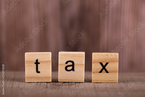 Photography Tax Wood Blocks