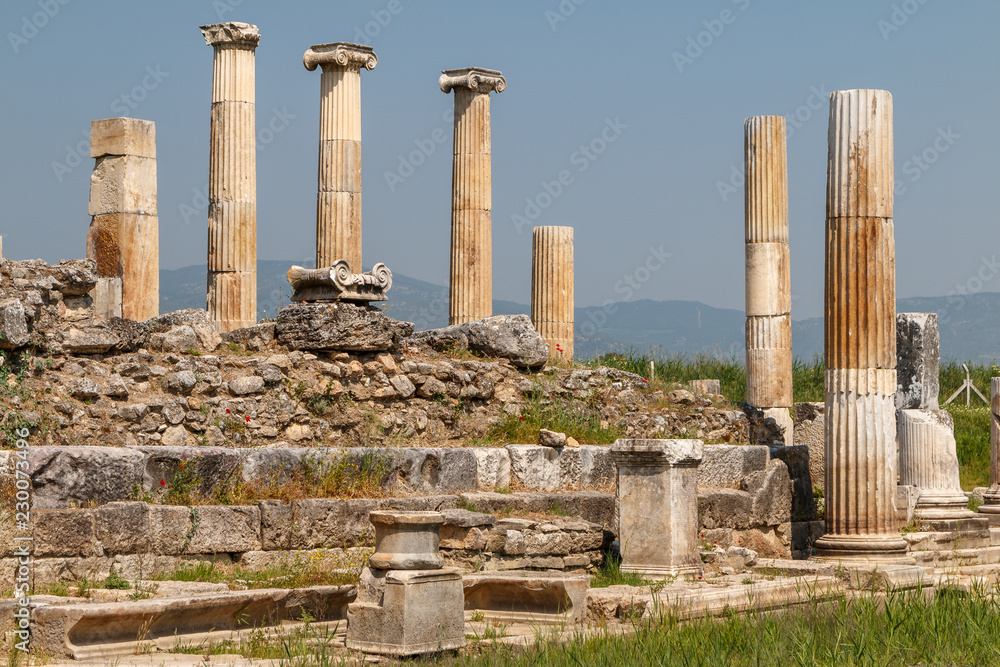 Ruins of the ancient city Magnesia (Magnesia on the Maeander), Turkey