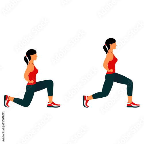 Fitness exercises for strong and beautiful body